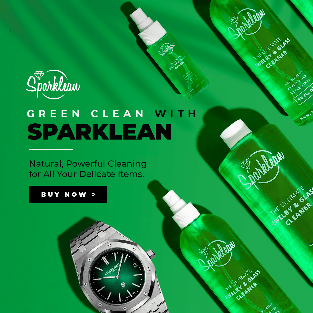 Professional Jewelry & Watch Cleaning Products | Sparklean®