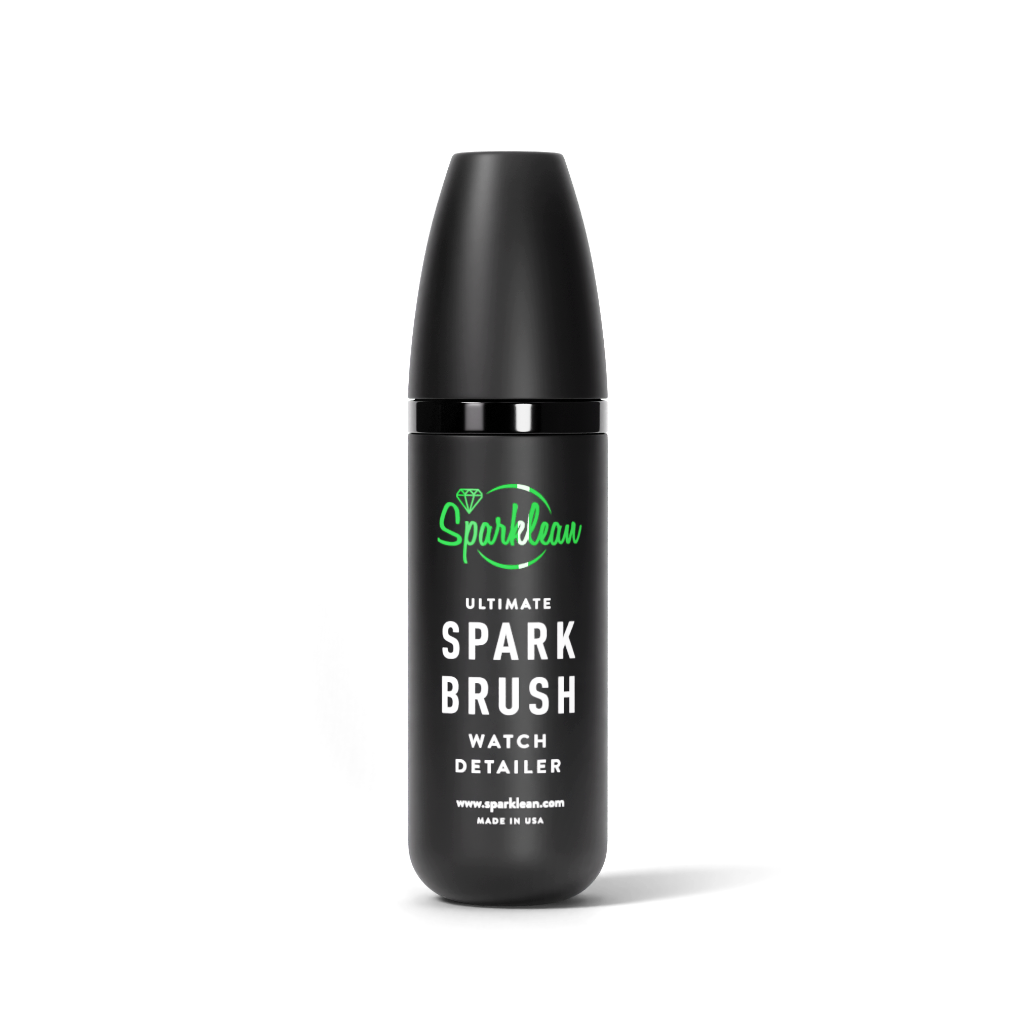 SPARKLEAN Ultimate SparkBrush Watch Cleaner - Ultra-Fine Bristles Removes  Dirt & Grime from Stainless Steel, Diamonds, Band Links, Watch Cleaning  Kit