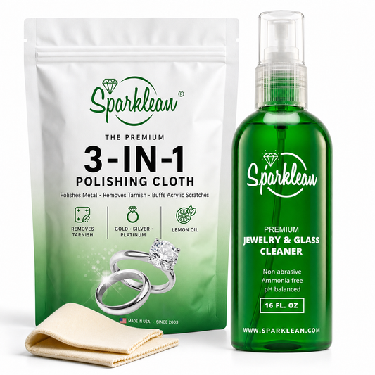 Sparklean® Cleaning Kit Bundle — Professional Spray + Polishing Cloth (save $70)