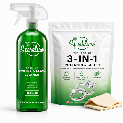 Sparklean® Definitives Reinigungskit — Spray + Poliertuch