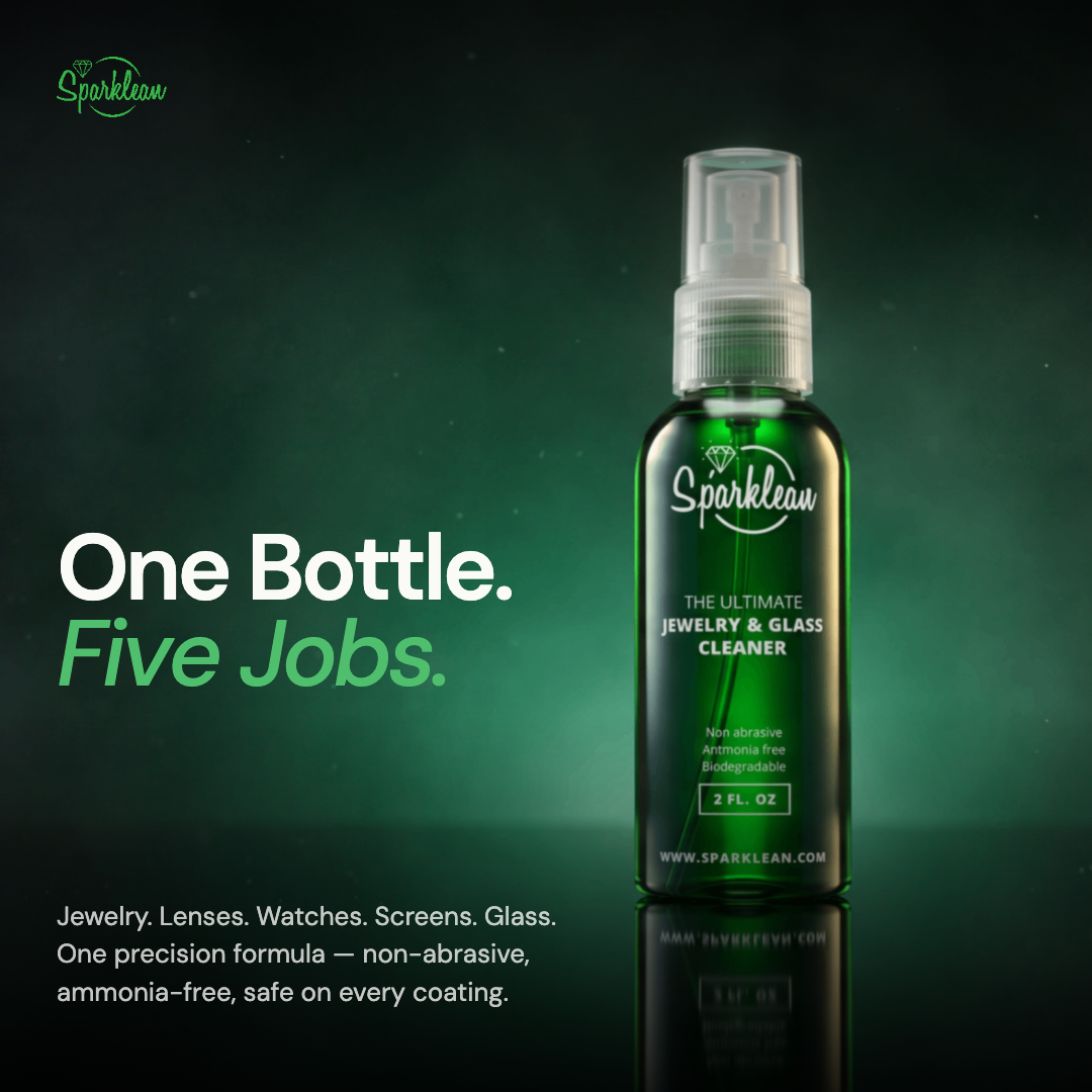 Kit Definitivo de Limpeza Sparklean® — Spray + Pano de Polimento