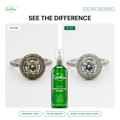 Kit Definitivo de Limpeza Sparklean® — Spray + Pano de Polimento