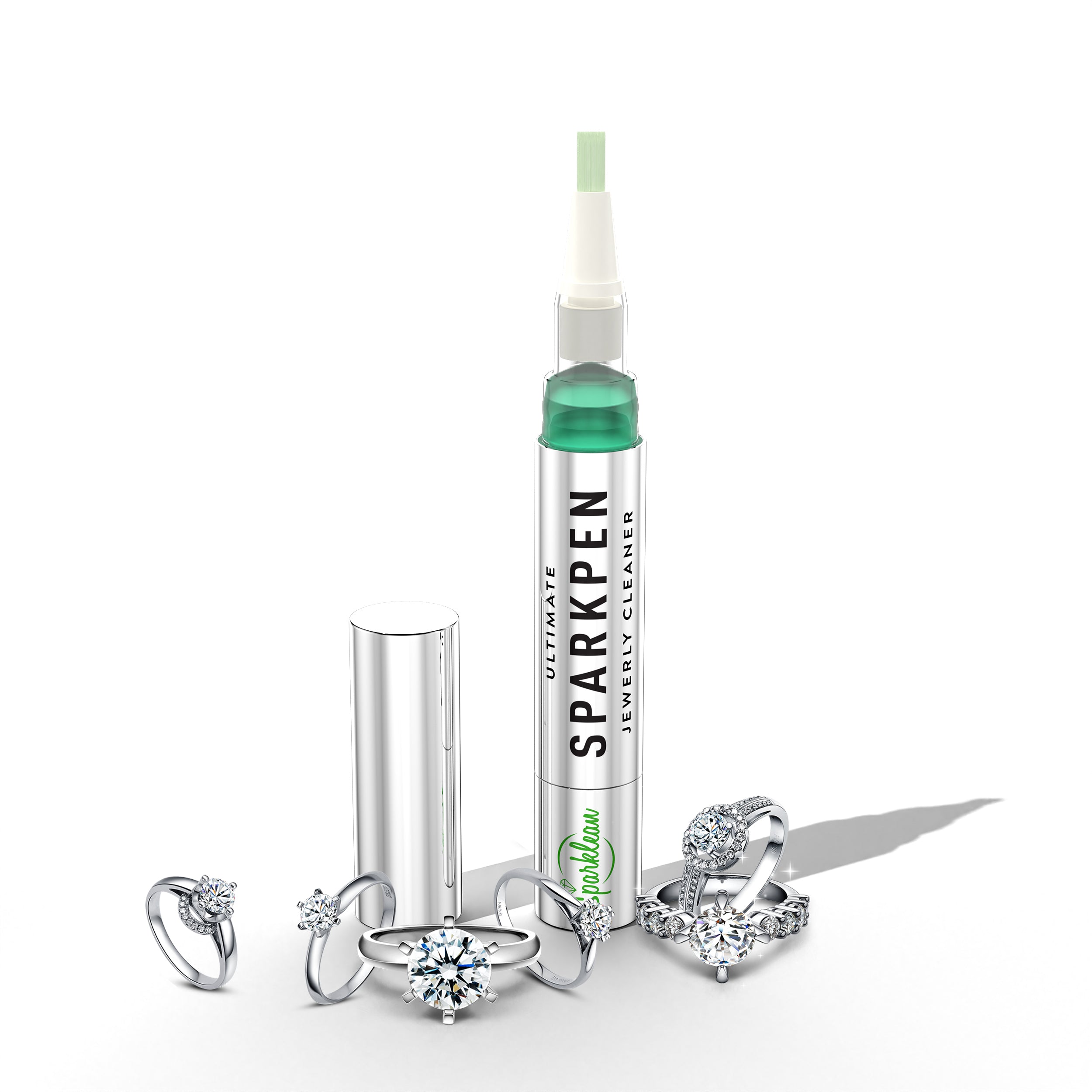 eep Your Jewelry Looking Like New with Sparklean Sparkpen Cleaner - Natural  and Non-Abrasive