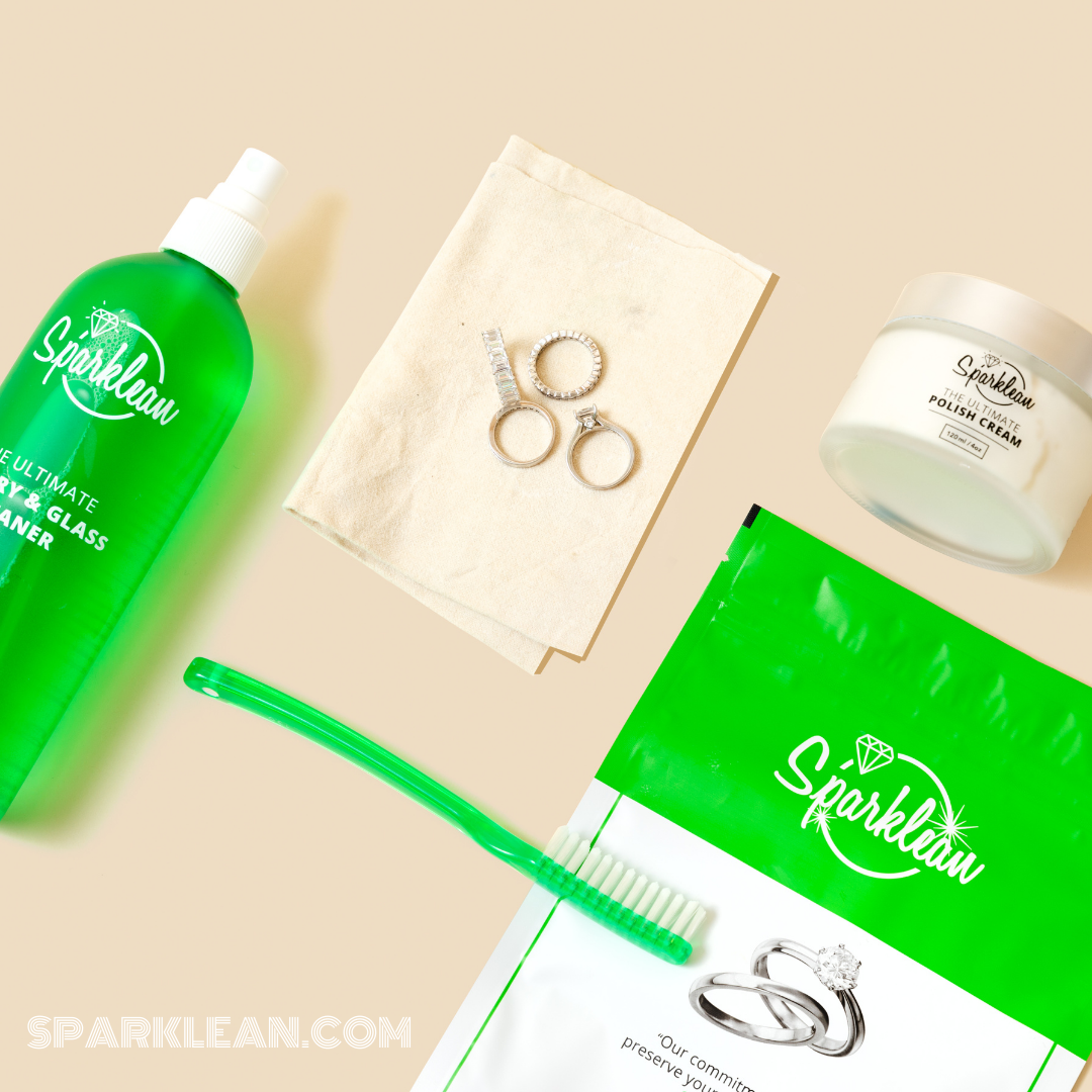 SparkBrush Soft-Bristle Gentle on All Metals, Jewelry, & Watches